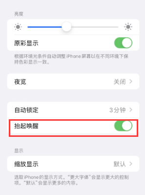 美兰苹果授权维修站分享iPhone轻点无法唤醒怎么办