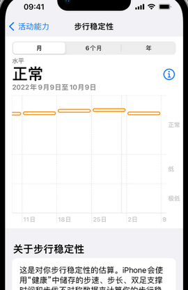 美兰iPhone手机维修如何在iPhone开启'步行稳定性通知'