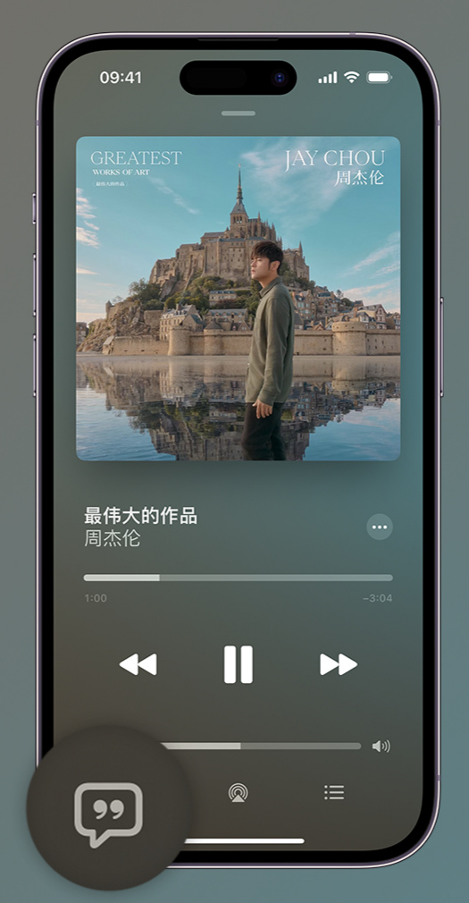 美兰iphone维修分享如何在iPhone上使用Apple Music全新唱歌功能 