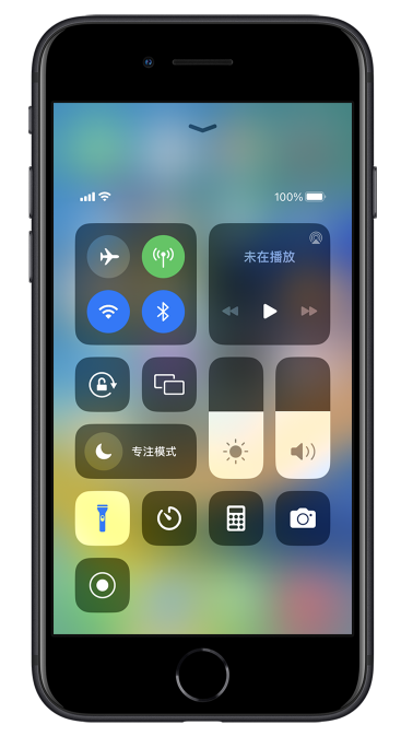 美兰苹果14维修分享苹果iPhone 14 Pro手电筒开启方法 