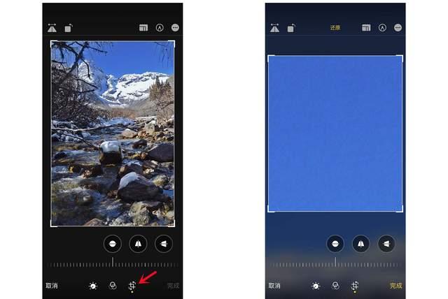 美兰苹果手机维修分享iPhone手机如何使用裁剪功能隐藏照片 