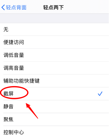 美兰苹果手机维修分享iPhone12如何启用双击截屏 